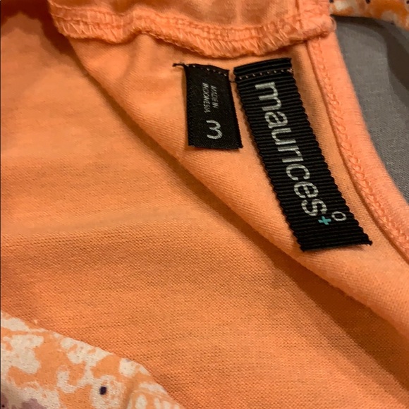 Maurice’s Tie-Back Blouse Size 3 - Picture 3 of 5